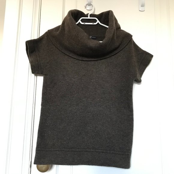 Gap Brown Short Sleeve Sweater - Picture 4 of 6